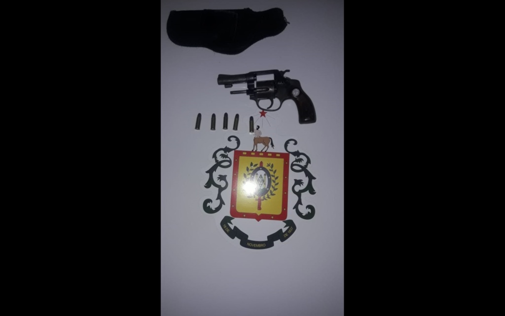 Homem é preso por porte ilegal de arma de fogo na Região Oeste de Santa Maria