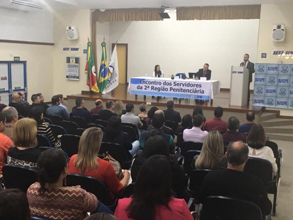 Santa Maria sedia encontro de servidores da Susepe