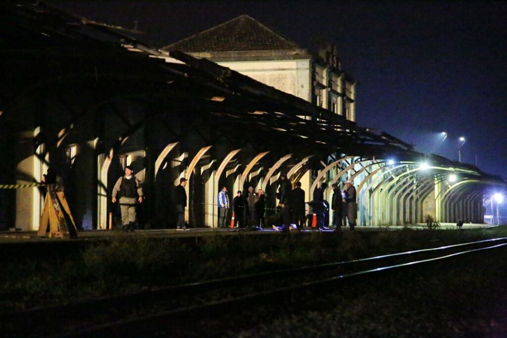 Homem é morto a tiros na Gare de Santa Maria