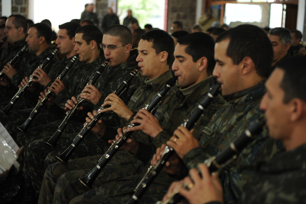 Foto: Claudio Vaz (Arquivo Diário) - Bandas militares farão apresentação no dia 6