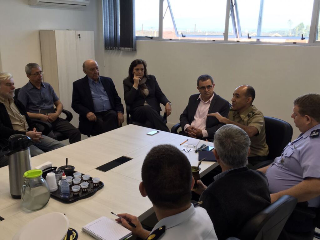 Foto: Diogo de Gregori (Divulgação) - As visitas começaram ontem, com uma passagem por seis empresas localizadas no Distrito Industrial e pelo Santa Maria Tecnoparque, onde houve uma reunião