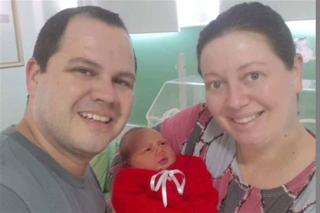 Nasceu Giulia Rockenbach de Souza