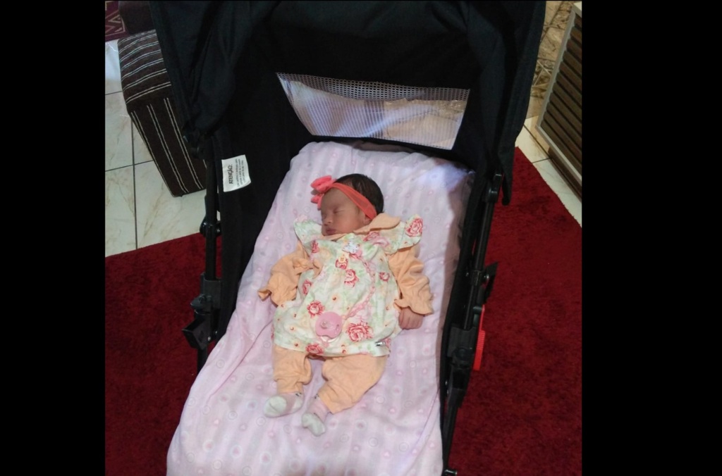 Nasceu Ashley Sabine de Vargas de Morais