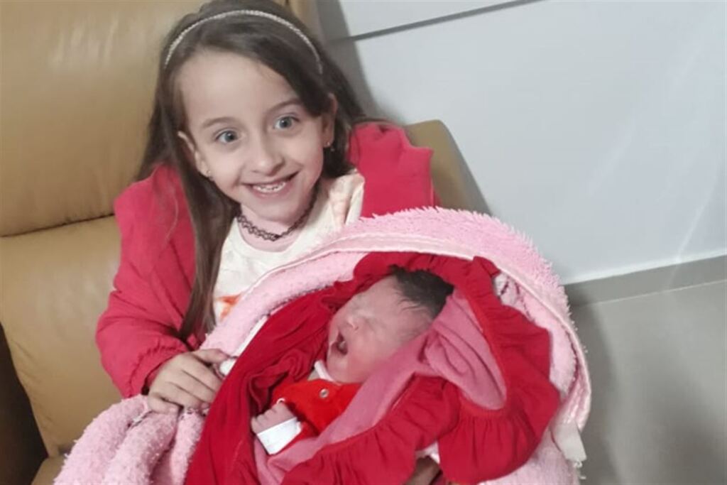 Nasceu Martina de Vargas de Oliveira