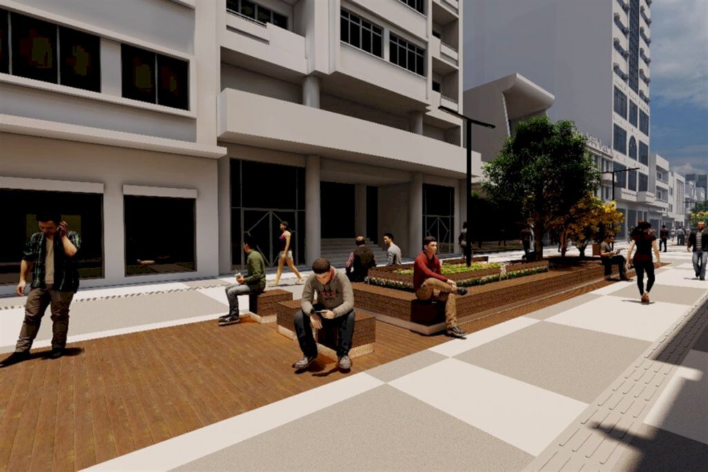 Lançado edital de revitalização do Calçadão de Santa Maria
