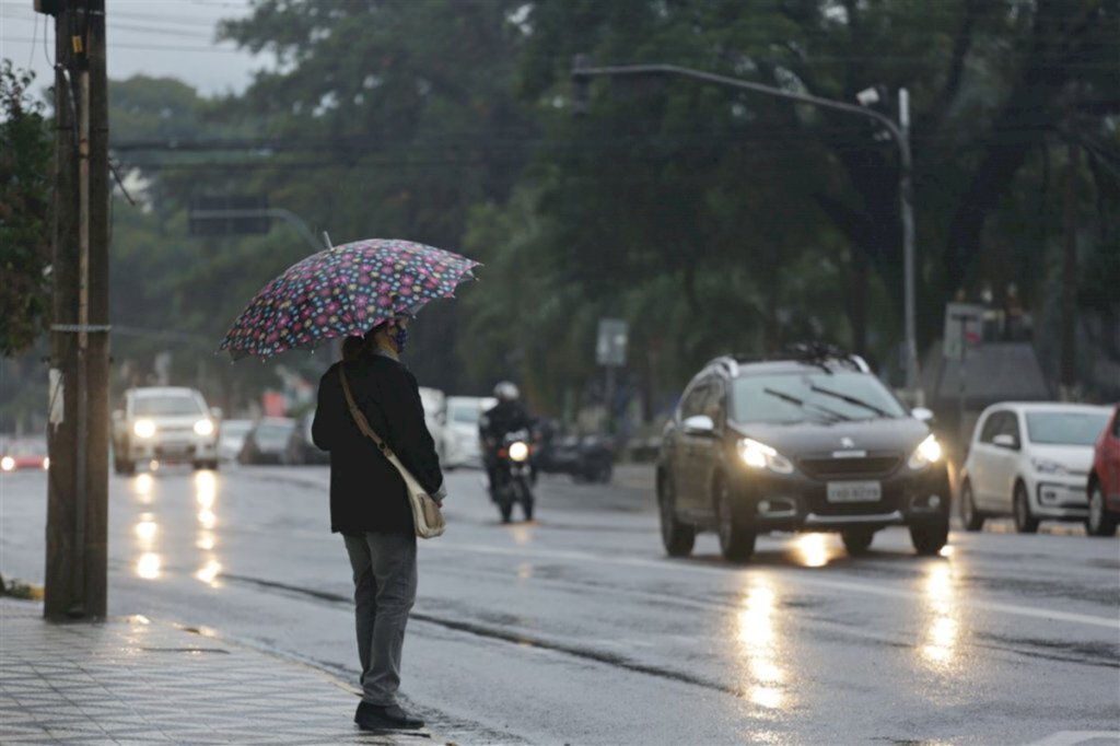 Tempo muda a partir de sábado, e chuva com trovoadas atinge Santa Maria