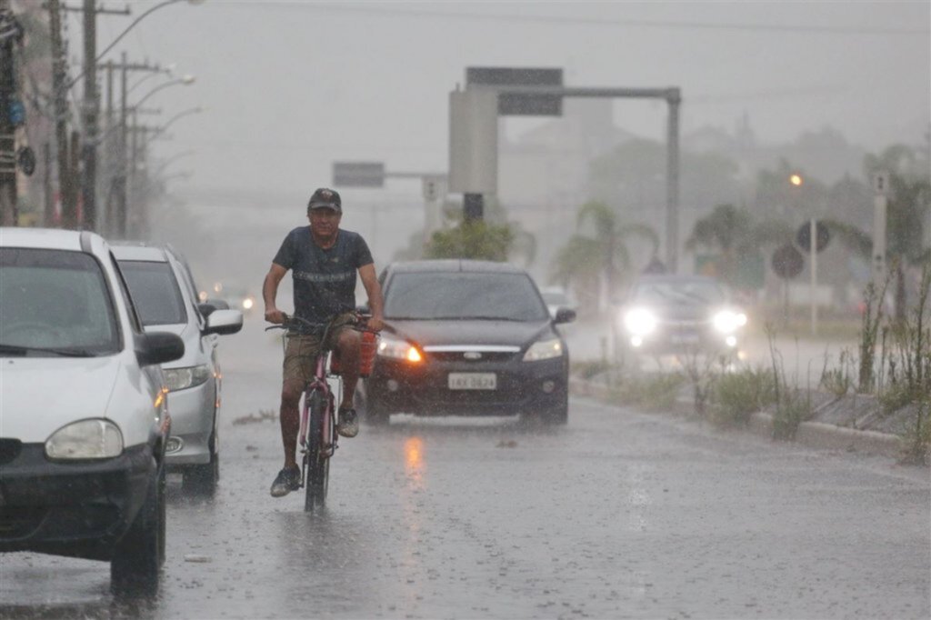 Com chance de temporal, clima instável segue durante a semana