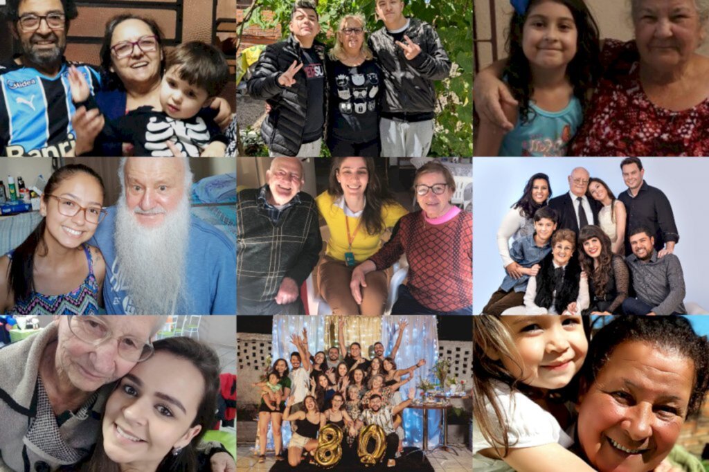 FOTOS: no Dia dos Avós, veja galeria com homenagens feitas pelos leitores do Diário