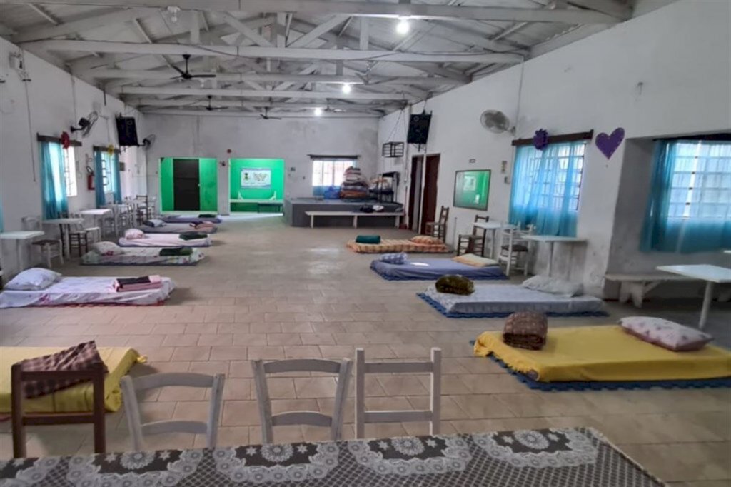 Após primeira noite, entidades responsáveis pelo Albergue de Caçapava do Sul promovem ações de divulgação