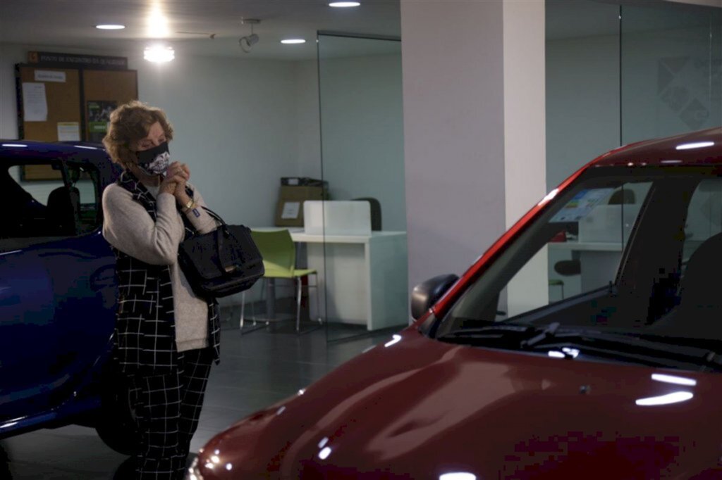 Aos 81 anos, Francisquinha Wiesel é a ganhadora da promoção Assinatura Premiada do Diário