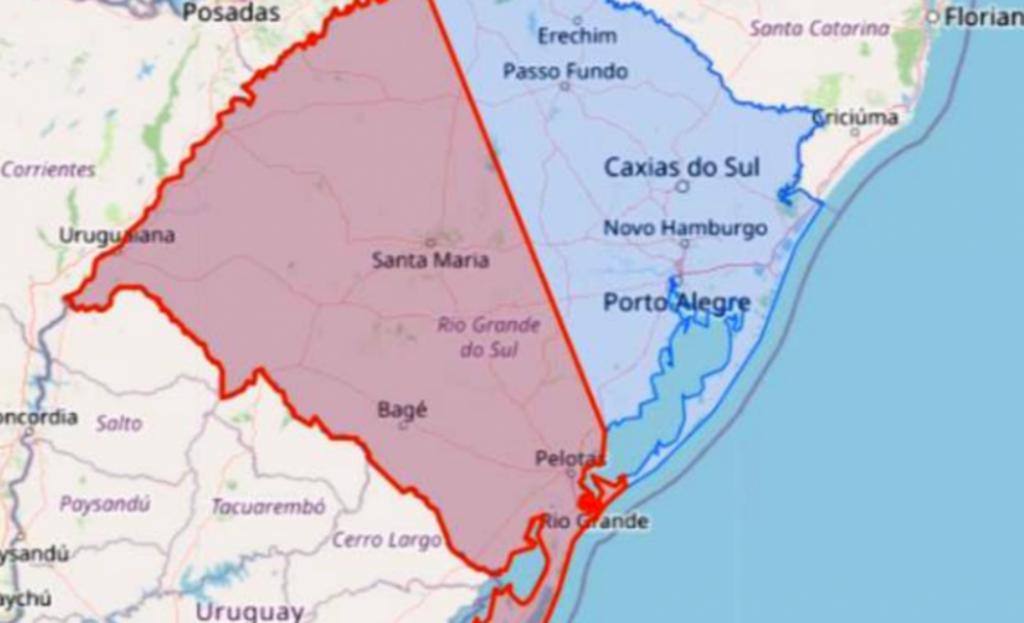 Região tem alerta para temporal nas próximas 24h