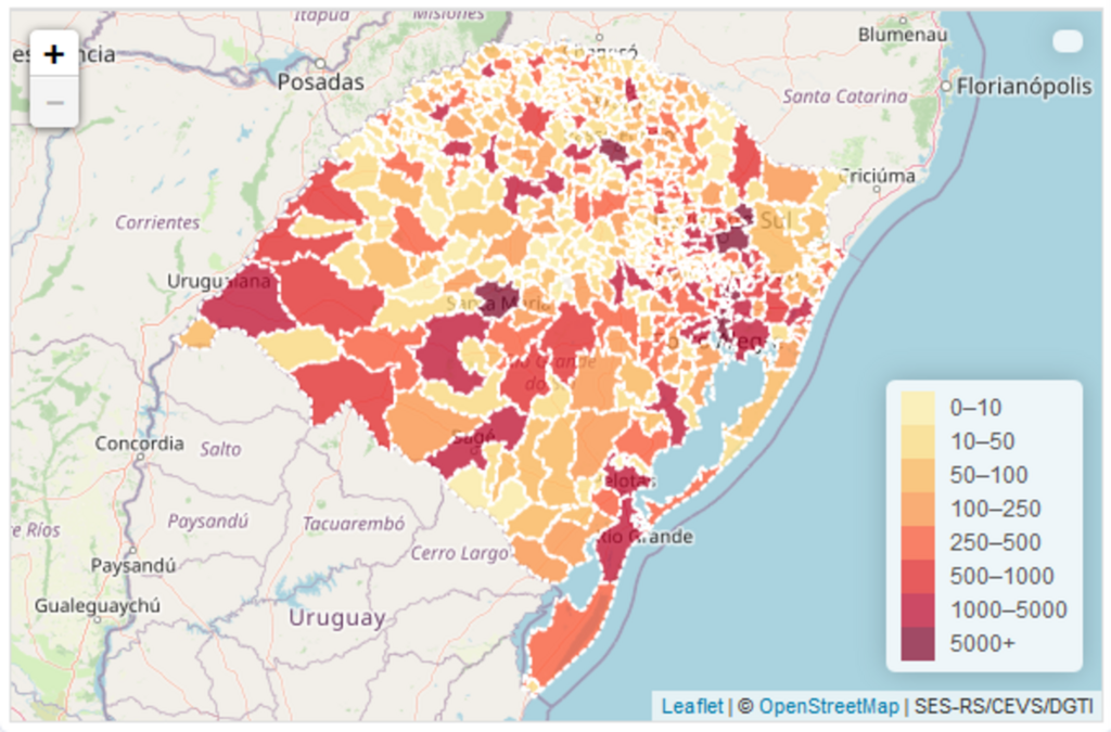 Estado registra 30 novas mortes por coronavírus nesta sexta-feira