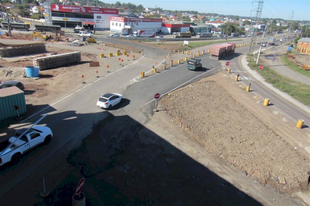 Final de semana terá bloqueio e desvio no Trevo da Uglione