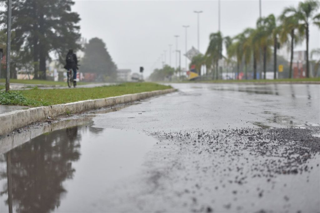 Região Central tem risco de temporal para esta quarta-feira