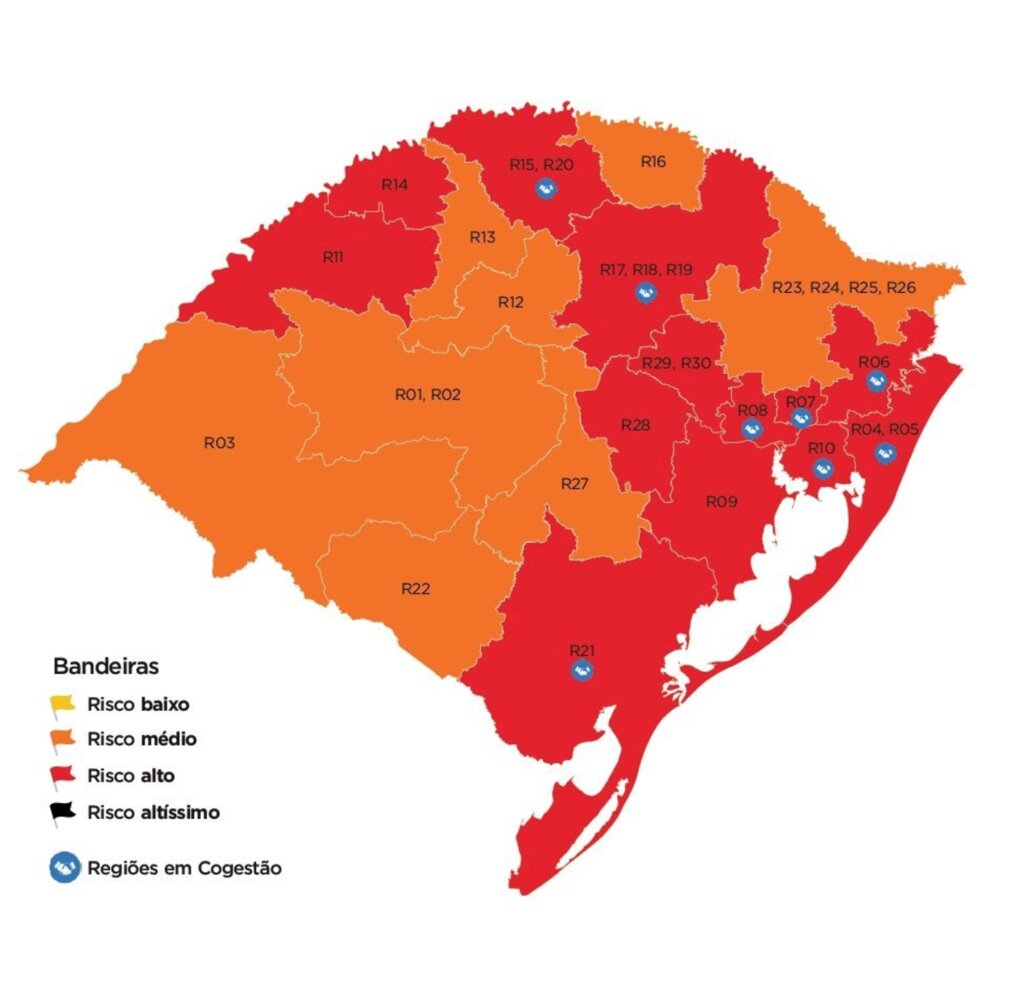 10 pedidos de mudança de bandeira são encaminhados ao governo do Estado