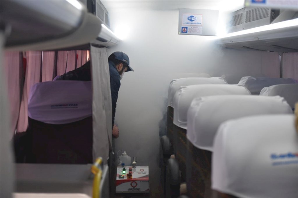 VÍDEO: linhas interestaduais operam com cuidados e restrições