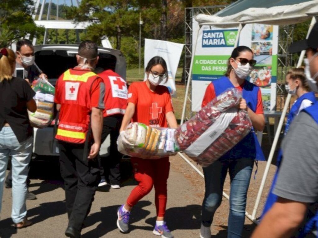 Neste sábado, Drive-Thru Solidário vai arrecadar alimentos em Santa Maria