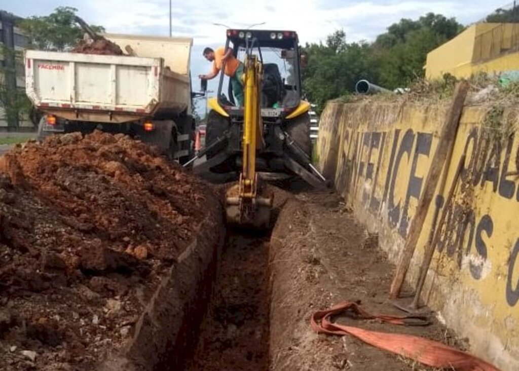 Nova adutora deve minimizar problemas de abastecimento de água em Camobi