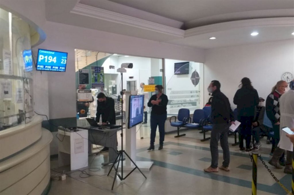 Husm realiza teste de novo sistema de monitoramento da temperatura corporal