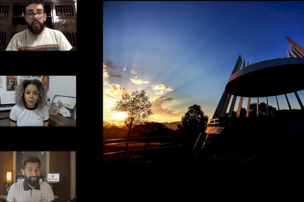 VÍDEO: de casa, coral produz audiovisual para os 162 anos de Santa Maria