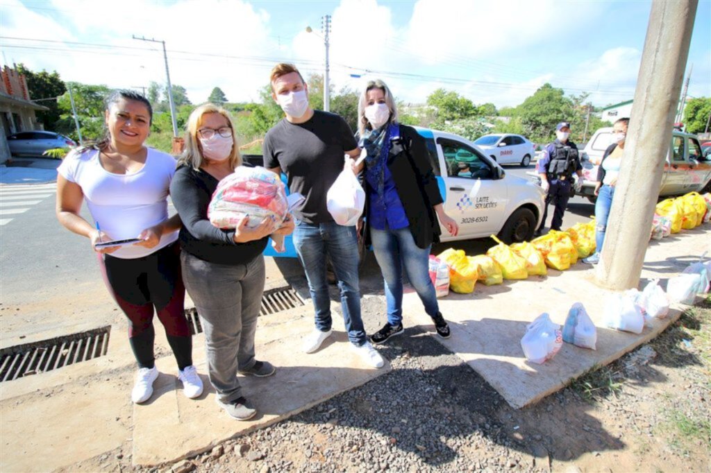 Em época de Páscoa, pandemia dá lugar à solidariedade em Santa Maria