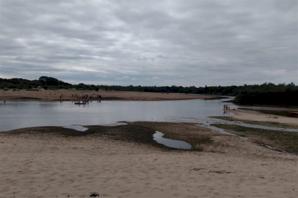 Foto: Júlio Lemos (Gazeta de Rosário) - Rio Santa Maria em Rosário do Sul