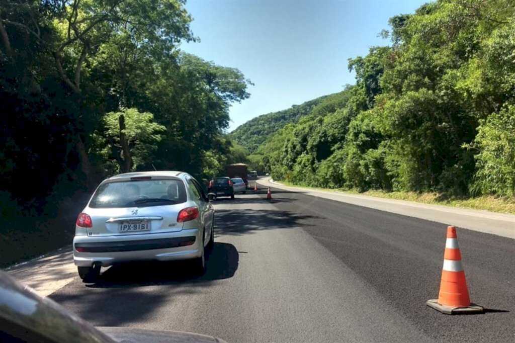 BR-158 tem bloqueios em dois trechos da região nesta semana