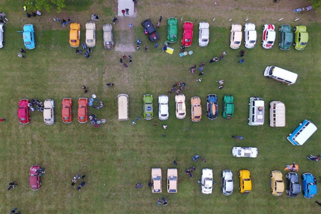 FOTOS: encontro reúne 220 fuscas em Santa Maria