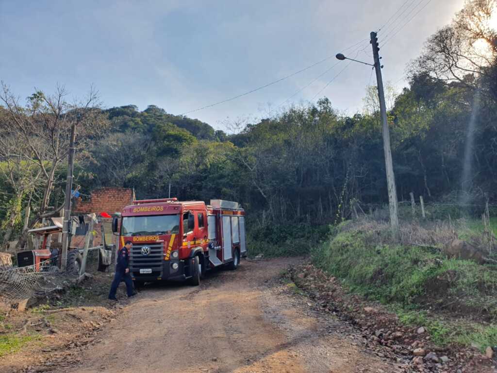 Incêndio atinge o Parque dos Morros em Santa Maria