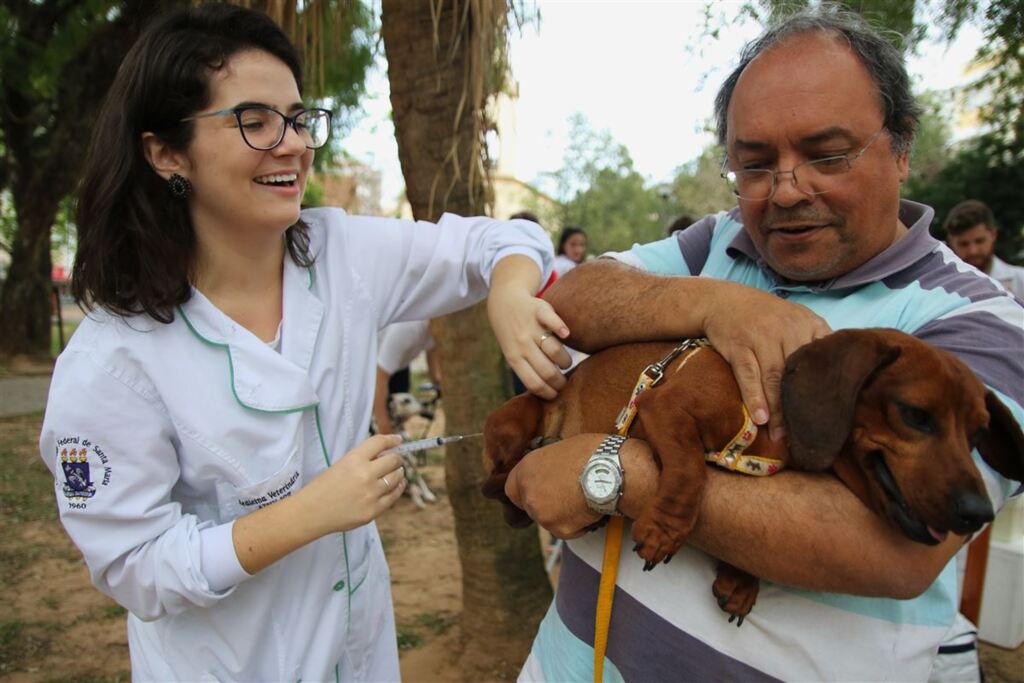 Campanha de vacinação contra raiva em Santa Maria tem cronograma divulgado