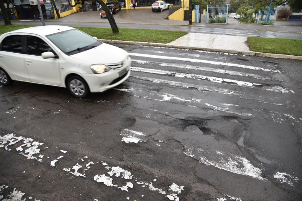 Redutores de velocidade têm problemas em pelo menos 7 avenidas de Santa Maria