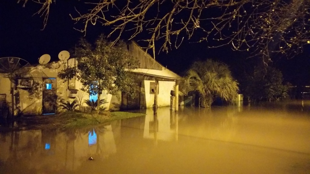 Nível do Rio Vacacaí começa a baixar em São Gabriel