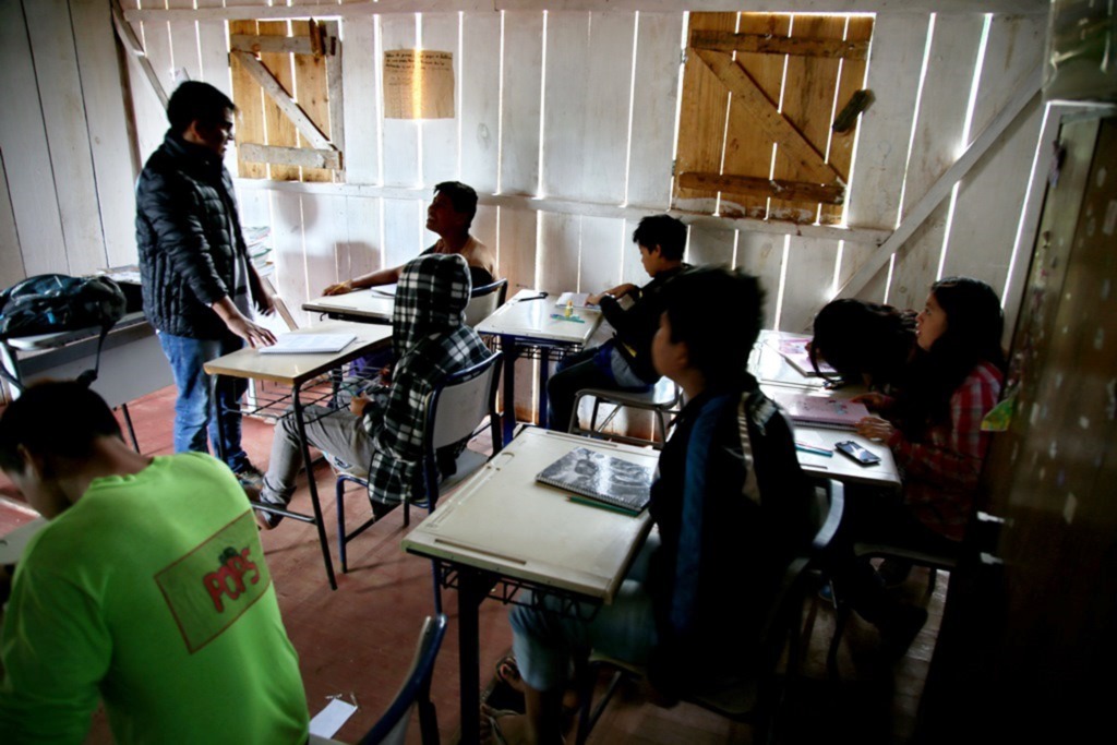 Foto: Renan Mattos (Diário) - Os 35 alunos também não contam com banheiro na escola de Arroio Grande