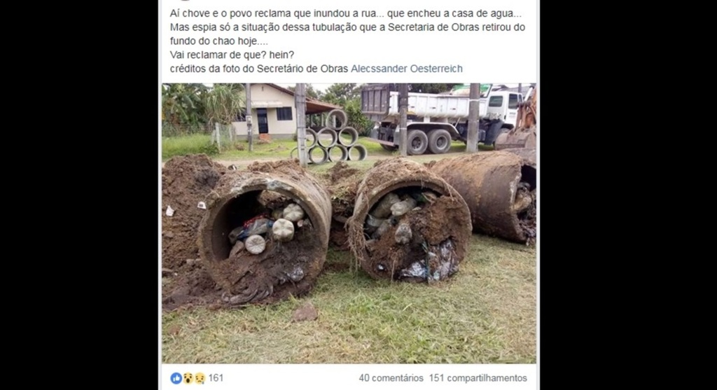 O que quase ninguém vê: descarte de lixo irregular