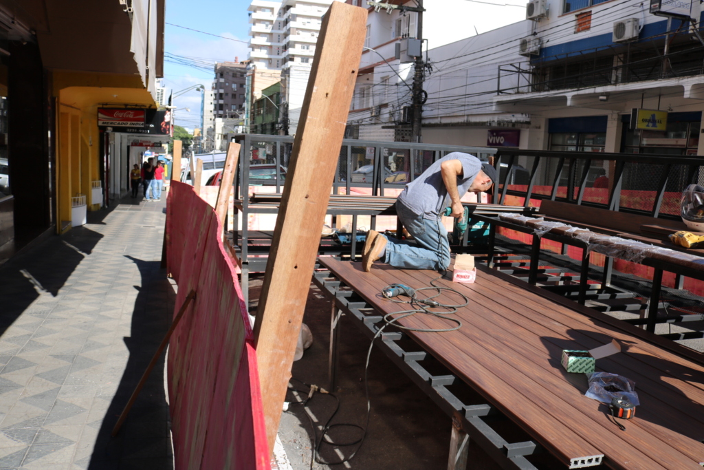 Obras do espaço de convivência da Bozano seguem até sábado
