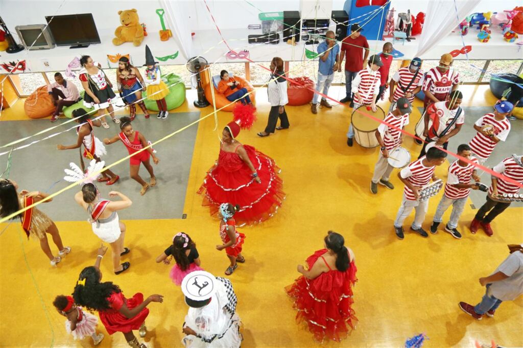 Fotos: Pedro Piegas (Diário) - A festa animou pacientes e familiares na manhã desta terça-feira