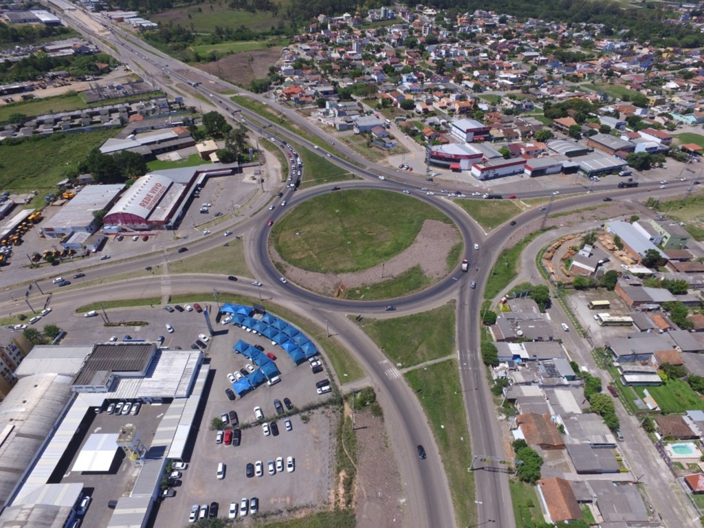 Trevo da Uglione terá bloqueios neste domingo em Santa Maria