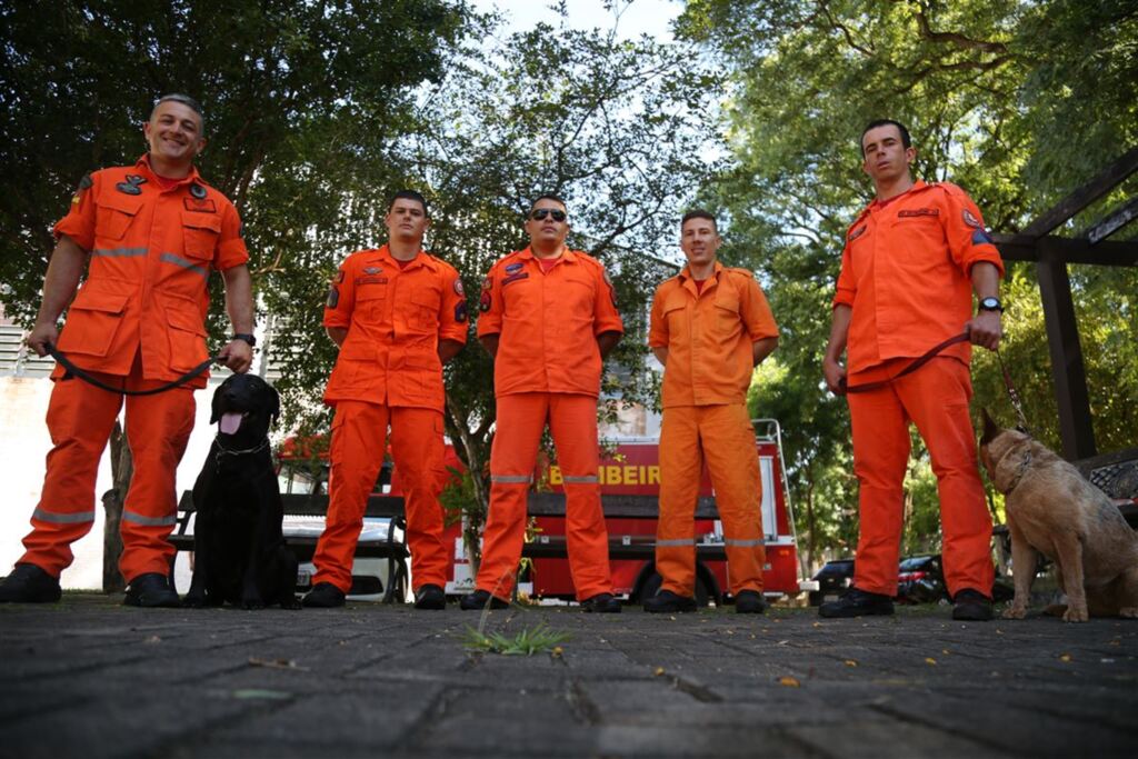 Bombeiros e cães de Santa Maria ajudarão no resgate das vítimas em Brumadinho