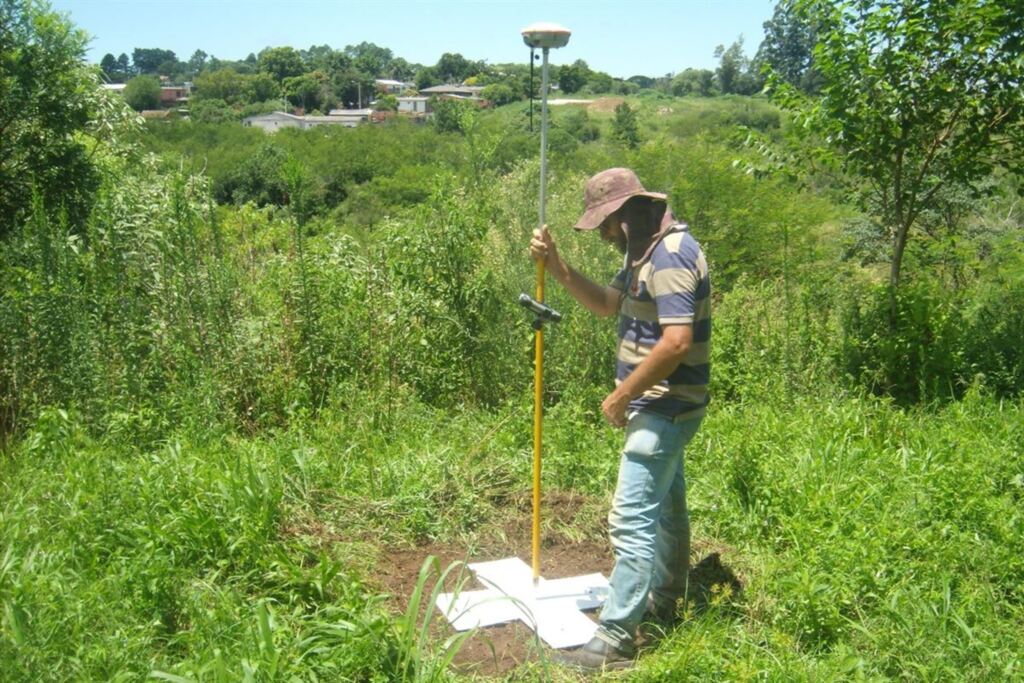 Foto: Instituto de Planejamento de Santa Maria (Divulgação) - Esta semana, começou a demarcação de 90 pontos de referência para fazer as fotos aéreas. Trabalho deve ser concluído em quatro meses e fará um diagnóstico do desenvolvimento da cidade