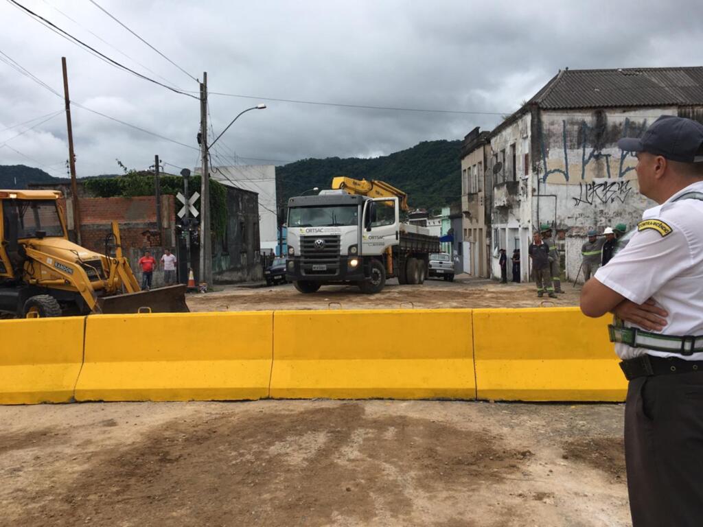 Começa o fechamento definitivo da Rua Sete de Setembro