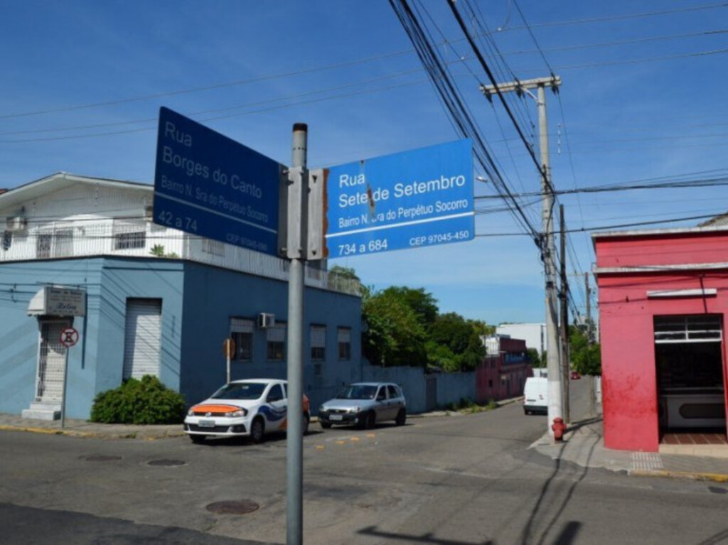 Foto: Divulgação Prefeitura - Rua Sete de Setembro está bloqueada desde a semana passada