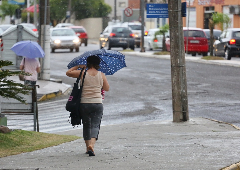 Previsão indica calor, chuva e chance de queda de granizo na região