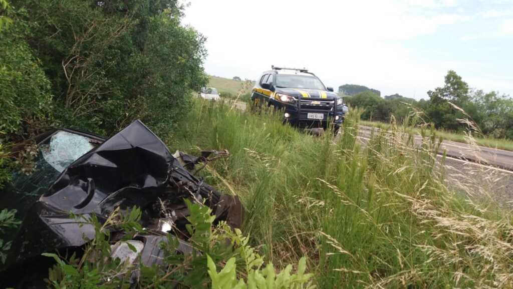 Idoso morre em acidente na BR-290