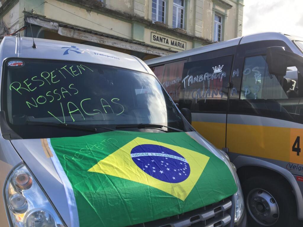 Protesto que pede por fiscalização de transporte escolar irregular deve passar pelas ruas centrais de Santa Maria