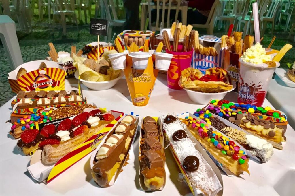 Festival de churros e coxinha vai até domingo em Santa Maria