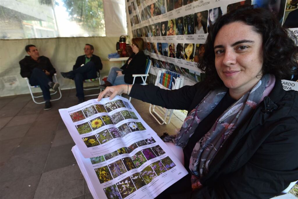 Gabriel Haesbaert (Diário) - Mariana Siqueira ajudará na produção do jardim com plantas nativas do Estado