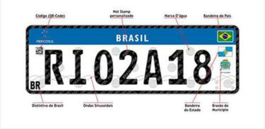 Justiça suspende adoção de placas de veículos do Mercosul