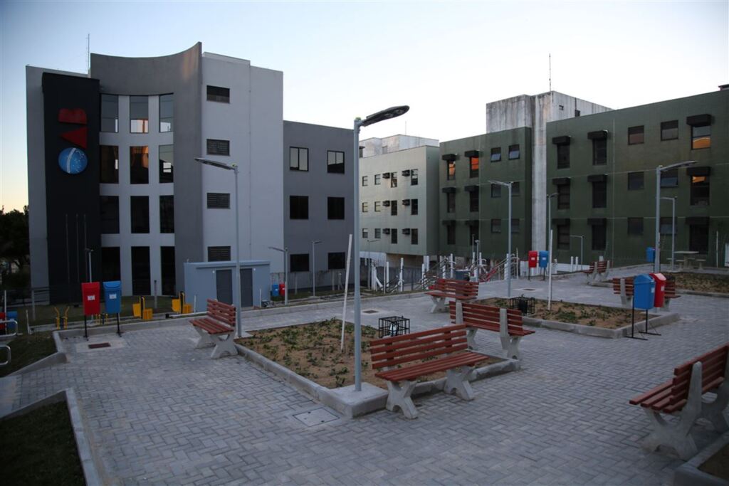 Foto: Renan Mattos (Diário) - Área já está disponível para a comunidade, mas alguns espaços, como banheiros, seguem fechados