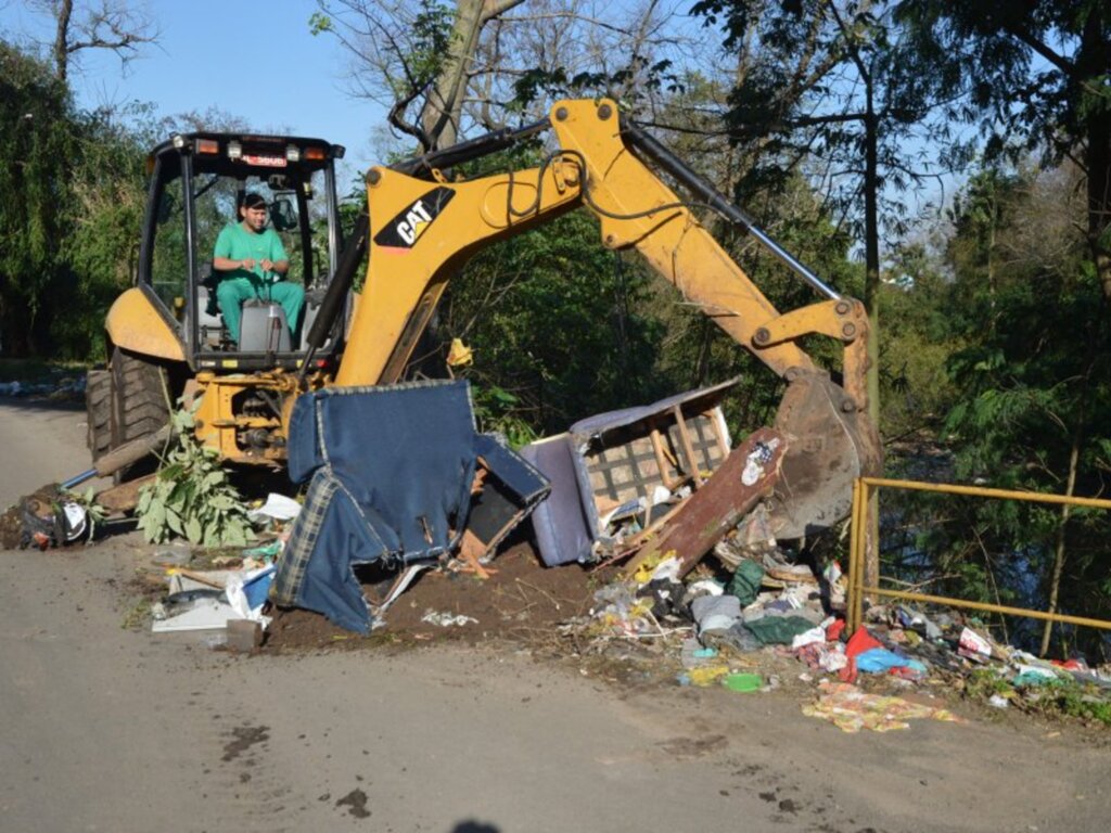 Prefeitura intensifica limpeza de redes pluviais em Santa Maria