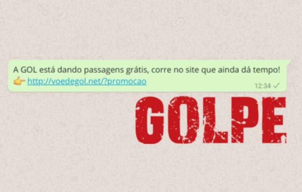 Golpe no WhatsApp faz 30 mil vítimas prometendo agens aéreas de graça